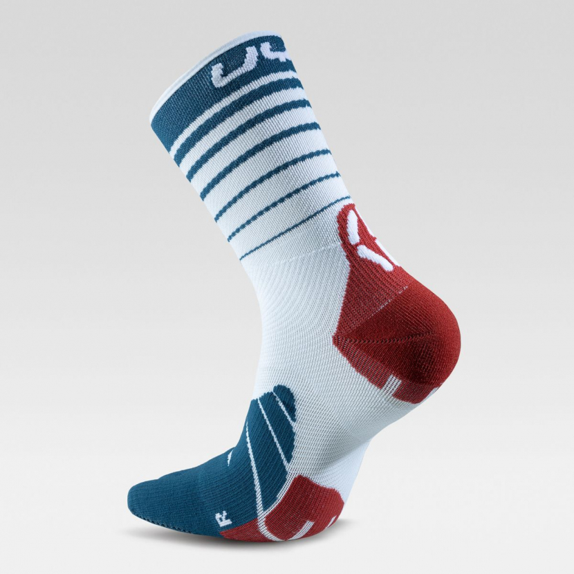 UYN Herren - Runners Five Socks - Weiss/Blau