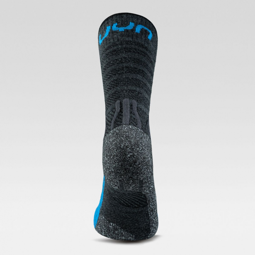 UYN Herren - Trekking Five Merino - Anthrazit/Blau