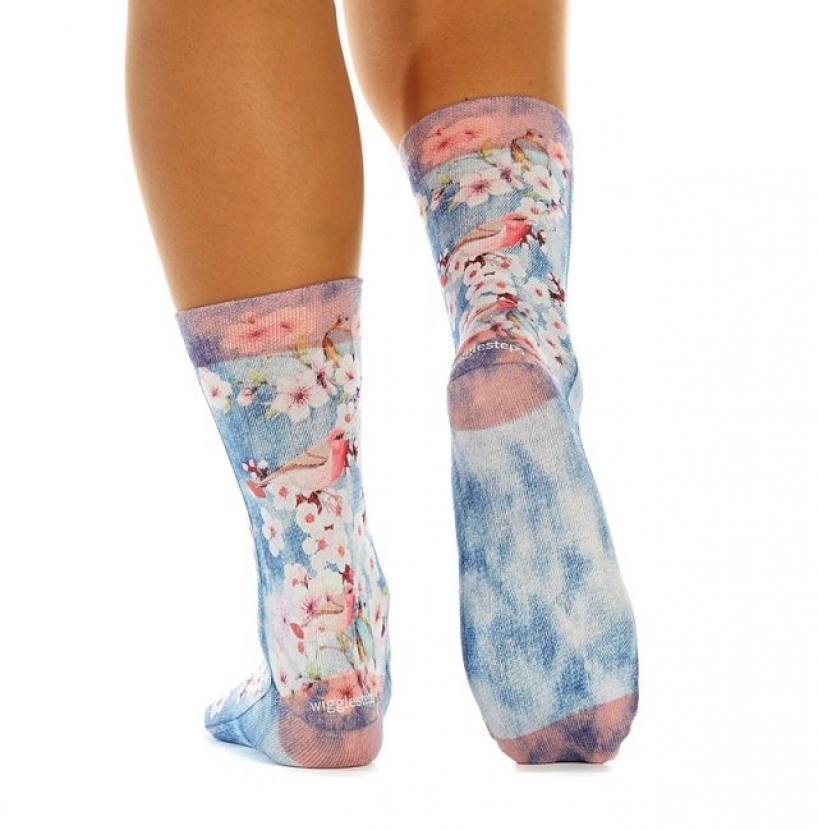 Wigglesteps Damen - Socken - Style: 01042 - Kirschblüte