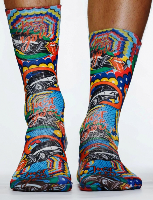 Wigglesteps Damen - Socken - Style: 04760 - Autoliebe