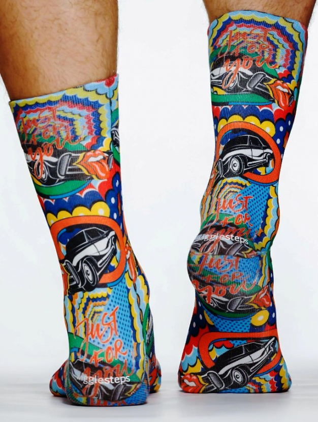 Wigglesteps Damen - Socken - Style: 04760 - Autoliebe
