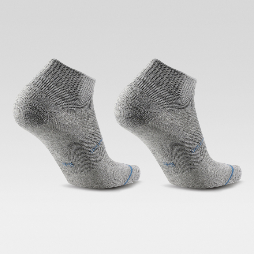 2 Paar UYN Unisex - Low Cut Quarter - Grau