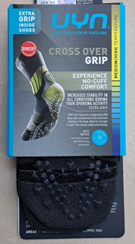 UYN Unisex - Cross Over Grip - Schwarz