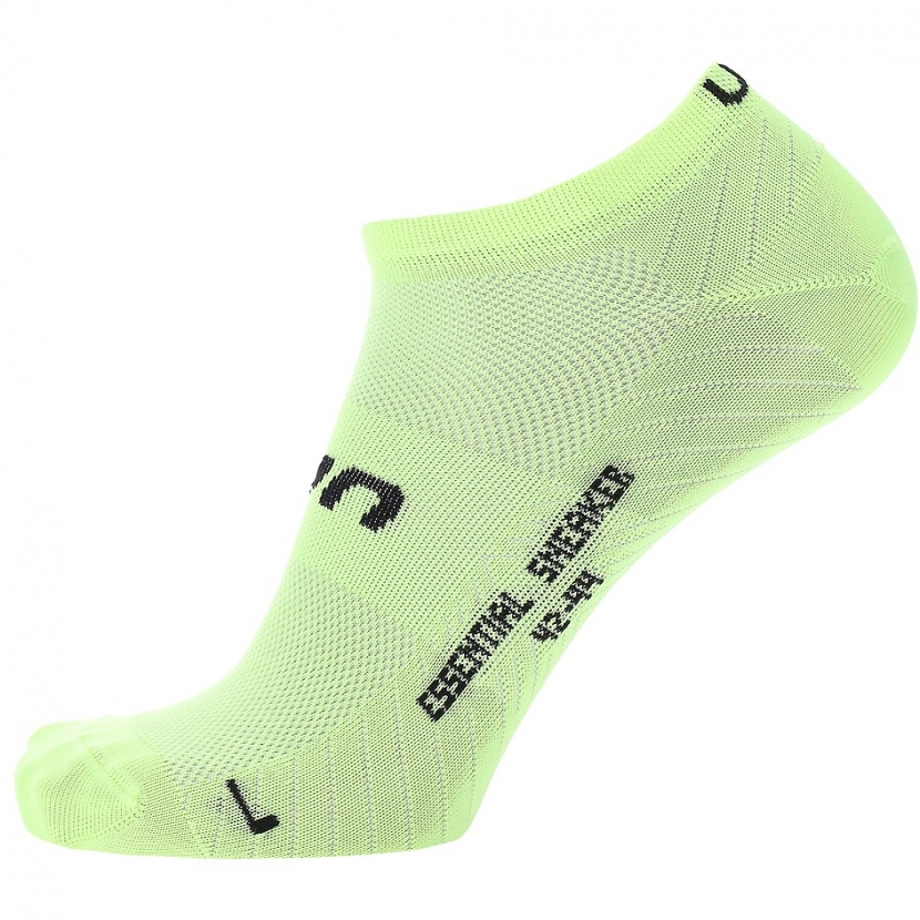 2 Paar UYN Unisex - Essential Sneaker - Lime