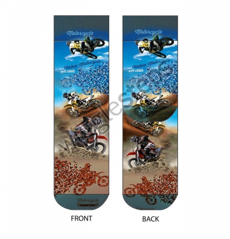 Wigglesteps Herren - Socken - Style: 00419 - Motocross
