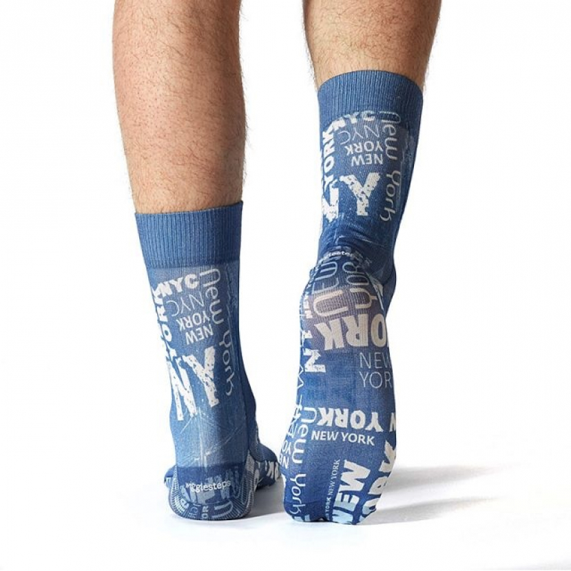 Wigglesteps Herren - Socken - Style: 00585 - New York Blue