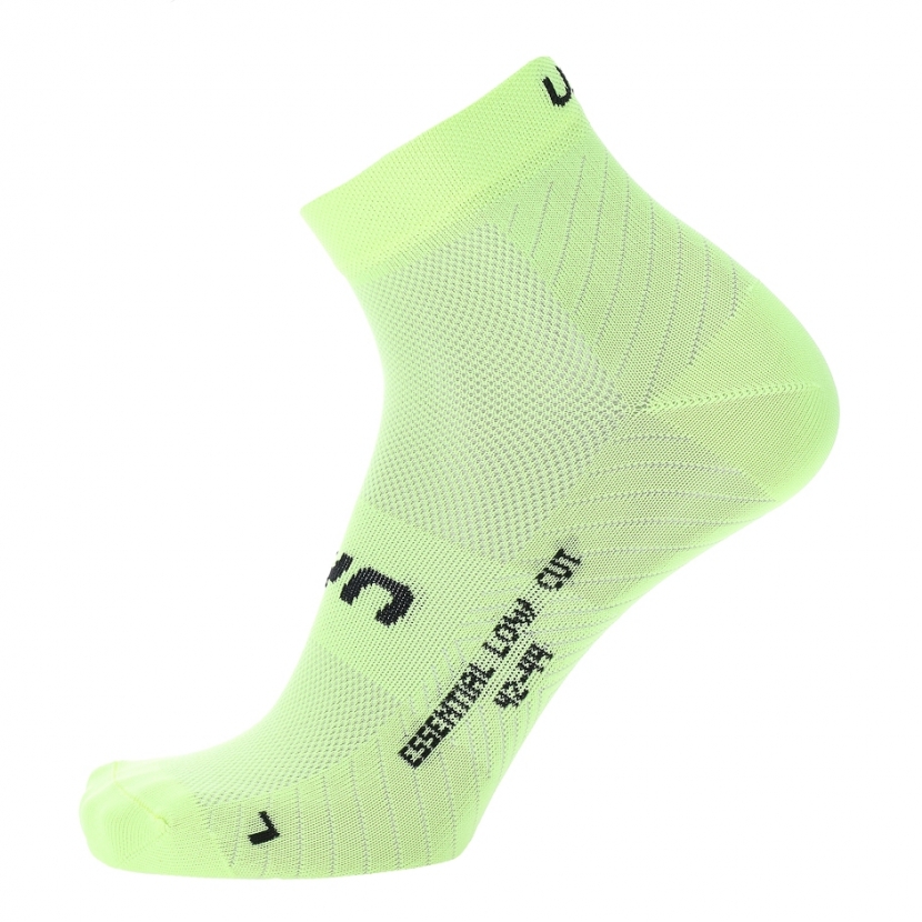 2 Paar UYN Unisex - Essential Quarter - Lime