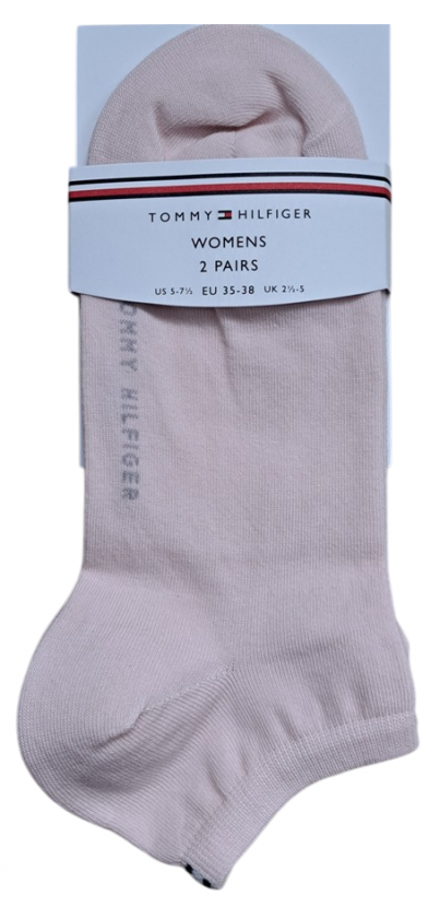 2 Paar Tommy Hilfiger - Damen Sneaker - Rose - Größe 39/42