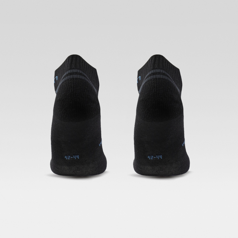 2 Paar UYN Unisex - Low Cut Quarter - Schwarz