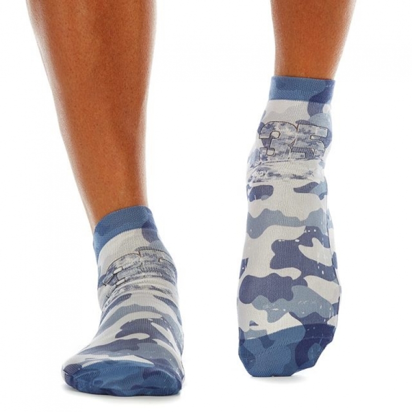 Wigglesteps Herren - Quarter - Style: 01115 - Camo Blue