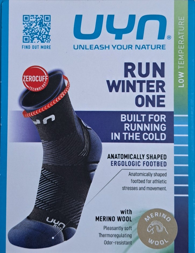 UYN Herren - Run Winter One - Schwarz